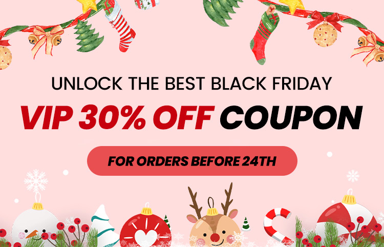 UNLOCK THE BEST BLACK FRIDAY VIP 30% OFF COUPON